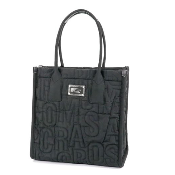 Marc Jacobs Handbags - Marc Jacobs Large Nylon Quilted Tote (Black)